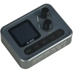 M-vave Pocket Amp Guitar Multieffekt &amp; Forst�rker m/80 hukommelsespladser &amp; indbygget batteri 