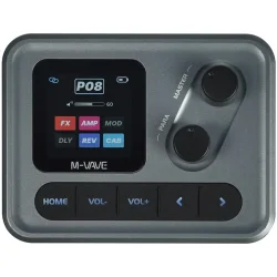 M-vave Pocket Amp Guitar Multieffekt &amp; Forst�rker m/80 hukommelsespladser &amp; indbygget batteri 