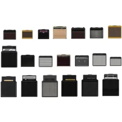 M-vave Pocket Amp Guitar Multieffekt &amp; Forst�rker m/80 hukommelsespladser &amp; indbygget batteri 