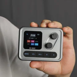 M-vave Pocket Amp Guitar Multieffekt &amp; Forst�rker m/80 hukommelsespladser &amp; indbygget batteri 