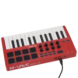 M-Vave SMK-25RD Bluetooth MIDI Keyboard