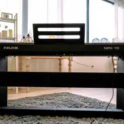 Nux NPK10 Elektrisk Klaver m/bluetooth (88 hammerv�gtede tangenter m/ escapement)