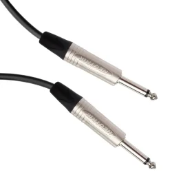 HiEnd Instrumentkabel m/Neutrik-Stik 2 � 6,35 Mm Mono-Jack (3 Meter)