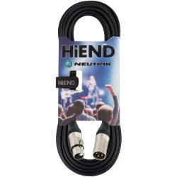 HiEnd Balanceret XLR-Kabel m/Neutrik-Stik XLR-Hun Til XLR-Han (10 Meter)