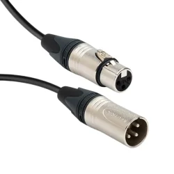 HiEnd Balanceret XLR-Kabel m/Neutrik-Stik XLR-Hun Til XLR-Han (10 Meter)
