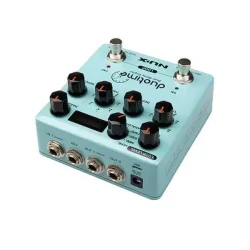 Nux NDD-6 Duotime Delay Guitar Effekt Pedal m/5 forskellige typer af delay effekter