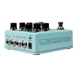Nux NDD-6 Duotime Delay Guitar Effekt Pedal m/5 forskellige typer af delay effekter