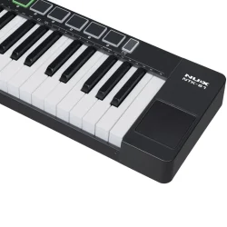 NUX NTK-61 MIDI Keyboard Controller (61 semi-v�gtede velocity-sensitive tangenter m/ aftertouch)