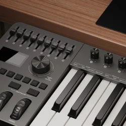 NUX NTK-61 MIDI Keyboard Controller (61 semi-v�gtede velocity-sensitive tangenter m/ aftertouch)