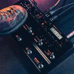 Nux NME-5 Trident Guitar Multieffekt Pedal Modeler Stomp-box (Live-brug)