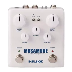 Nux Masamune Booster &amp; Kompressor Guitar Effekt Pedal