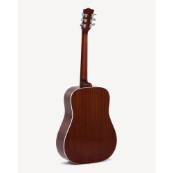 Sigma DM-SG5 Dreadnought Western Guitar m/pickup inkl. taske (Heritage Cherry Sunburst H�jglans) 