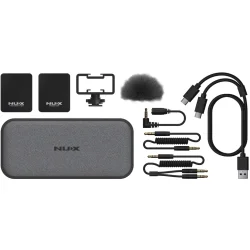 Nux B-10 Vlog Tr�dl�s Klemme Mikrofon (til tablet, smartphone og kamera)
