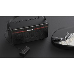 Nux NUX-MSPACE Mighty Space 30 Watt Tr�dl�s Guitar Forst�rker m/bluetooth, batteri &amp; effekter 