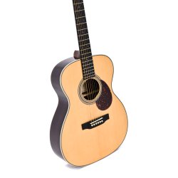 Sigma SOMR-28 Standard Serien Western Guitar (Polished Gloss m/ Aging Toner) inkl. taske 