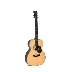 Sigma SOMR-28 Standard Serien Western Guitar (Polished Gloss m/ Aging Toner) inkl. taske 