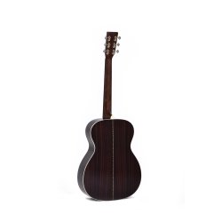 Sigma SOMR-28 Standard Serien Western Guitar (Polished Gloss m/ Aging Toner) inkl. taske 