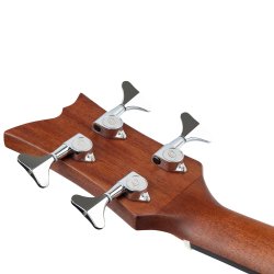 Ortega D7E-BFT-4 4-str. Akustisk bas med mik, Non cutaway, Bourbon