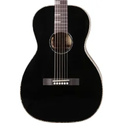 Tyma P18E BK Western Guitar inkl. kraftig transporttaske &amp; rem
