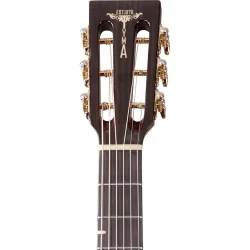Tyma P18E BK Western Guitar inkl. kraftig transporttaske &amp; rem