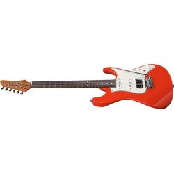 Ibanez AZ2204NW-VR AZ Prestige Serien Elektrisk Guitar (Vermillion Red) inkl. kuffert 