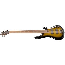 Ibanez SR4505-DST SR Prestige Serien 5-strenget Elektrisk Bas inkl. kuffert (Desert Sunset Burst) 