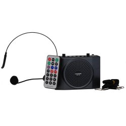 Pasgao SA-100 transportabel�h�jtaler�med�headset 