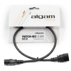 Algam Lighting PATCH-IEC-0.6M IEC Strm Kabel (0,6 meter)