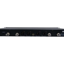 Pasgao WDC-3400+PBT-3400 (612-697 MHz) tr�dl�st s�t med fire lommesendere