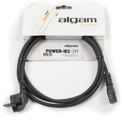 Algam Lighting POWER-IEC-2M Strm Kabel IEC-stik (2 meter)