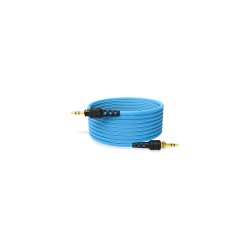 R�de NTH-Cable24B 2,4m Bl� hovedtelefonkabel