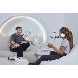 R�de R�DECaster Duo White Collection Integreret Audio Production Studio 