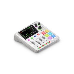 R�de R�DECaster Duo White Collection Integreret Audio Production Studio 