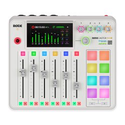 R�de R�DECaster Pro II White Collection Integreret Audio Production Studio