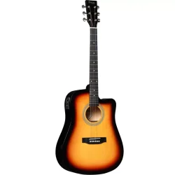 Sant Guitars AC-86 EQ SB Western Guitar m/pickup