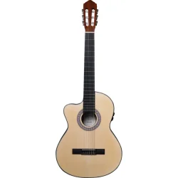 Santana 20-Left-SA Classical Serien Spansk Begynder Venstreh�nds Guitar m/indbygget mikrofon (Satin)