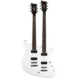 Santana Double Trouble Electric Guitars Signature Model Elektrisk Guitar inkl. kuffert 