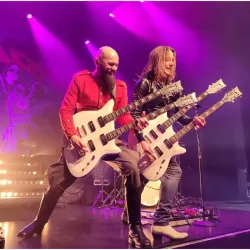 Santana Double Trouble Electric Guitars Signature Model Elektrisk Guitar inkl. kuffert 