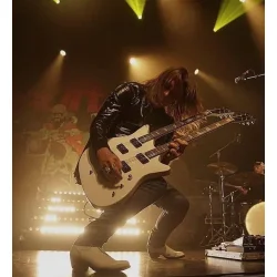 Santana Double Trouble Electric Guitars Signature Model Elektrisk Guitar inkl. kuffert 