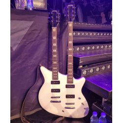 Santana Double Trouble Electric Guitars Signature Model Elektrisk Guitar inkl. kuffert 