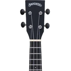 Santana U01 SBK Sopran Ukulele inkl. taske (satin sort)
