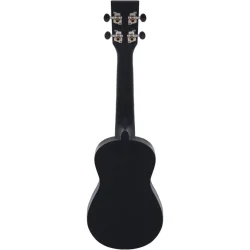 Santana U01 SBK Sopran Ukulele inkl. taske (satin sort)