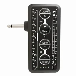 M-Vave H8 Guitar Multieffekt - Hovedtelefonforst�rker (Elektrisk Guitar)