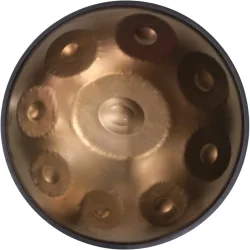 Shelter HP55 D Kurd Handpan inkl. stativ, taske, k�ller &amp; klud