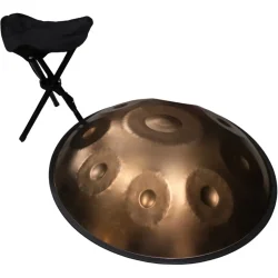 Shelter HP55 D Kurd Handpan inkl. stativ, taske, k�ller &amp; klud