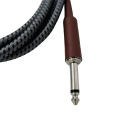 Shelter JC-3 Guitar Kabel m/lige jack &amp; vinkel jack (3 meter)