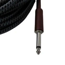 Shelter JC-9 Guitar Kabel m/lige jack &amp; vinkel jack (9 meter)