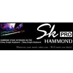 Hammond SK PRO-73 Stage Keyboard (73 semiv�gtet waterfall tangenter)