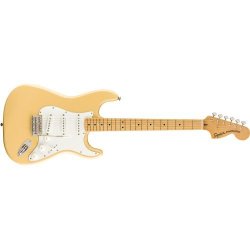 Squier by Fender Classic Vibe '70S Stratocaster Vintage White El Guitar
