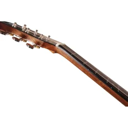 Tyma TD-28E Western Guitar inkl. kraftig transportkuffert, capo, plektre &amp; rem